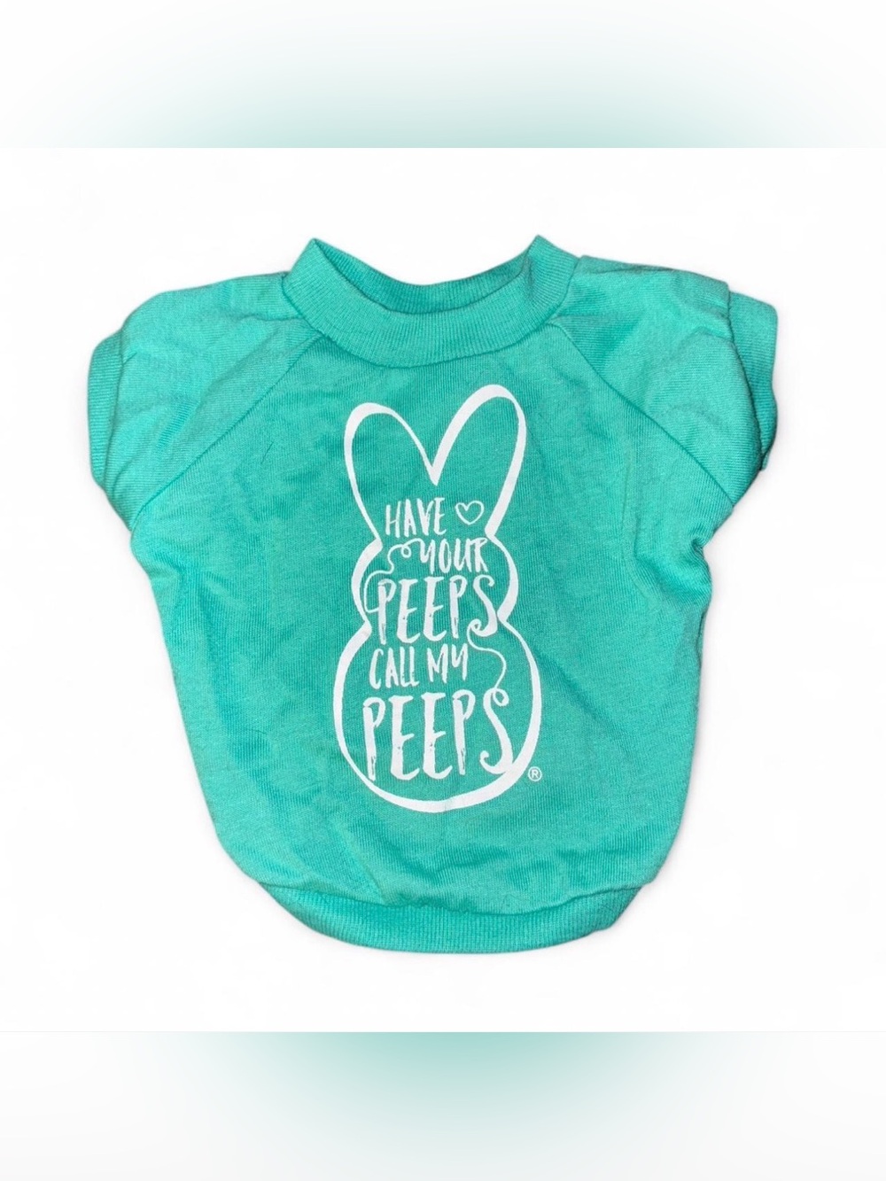 Pets Teal 'Have Your Peeps Call My Peeps' Graphic Tee